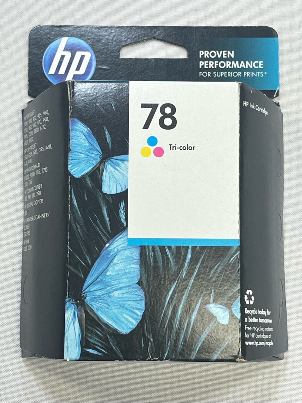 HP 78 Tri-Color Ink  C6578DN - New Sealed Expired 02/2015